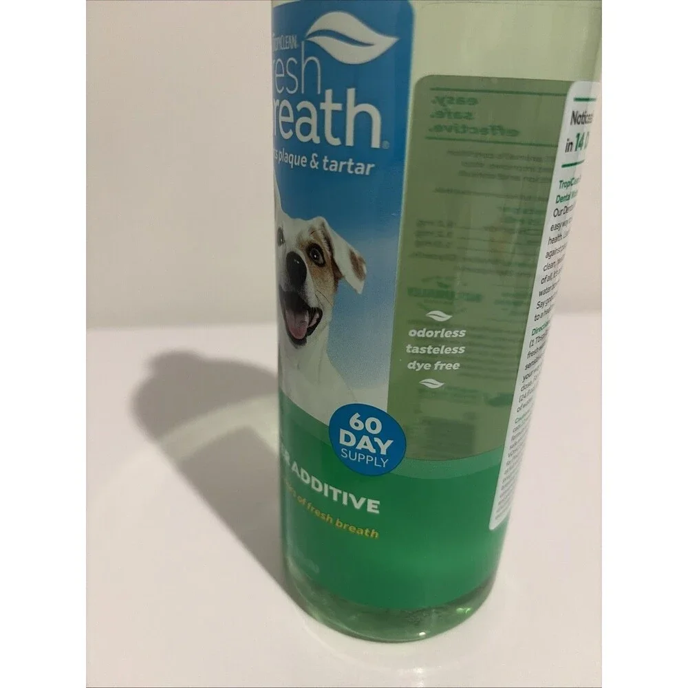 TropiClean Fresh Breath Oral Care Water Additive for Dogs
